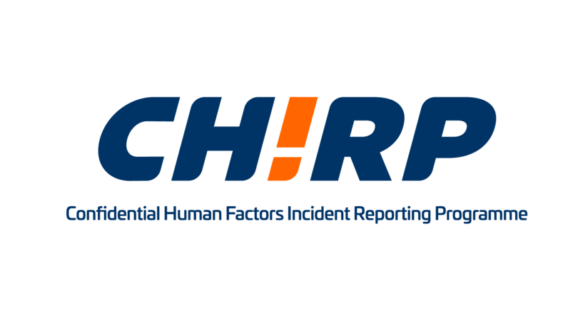英国の機密ヒューマン・ファクター・インシデント報告プログラム(CHIRP)