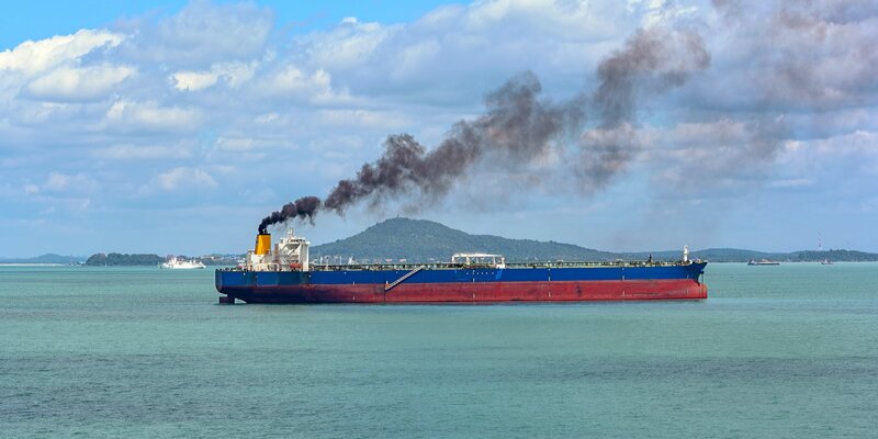 Ship smoke