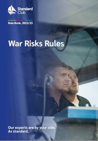 War Risks Rulebook 2022/23