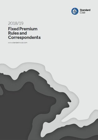 Fixed Premium Rules and Correspondents 201819