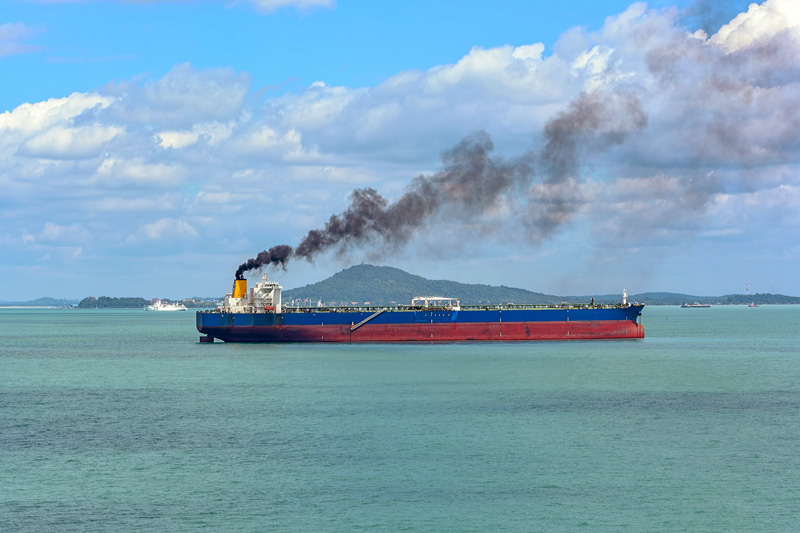 Ship smoke